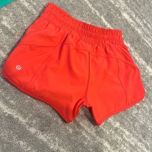 Lululemon shorts - size 6 - runs small - tracker short 3” inseam